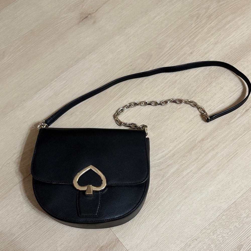 KATE SPADE Black Leather Crossbody Bag
